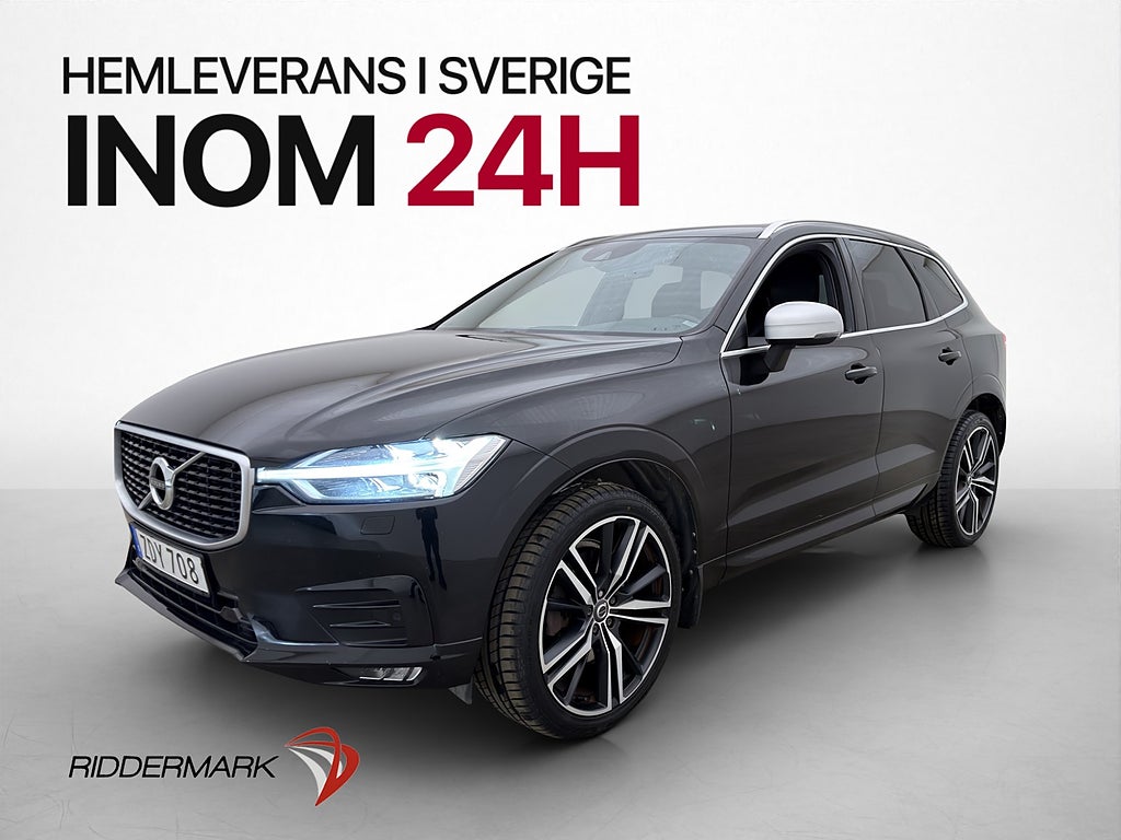 Volvo XC60 T5 AWD R-Design 21" VOC Värmare Navi BLIS
