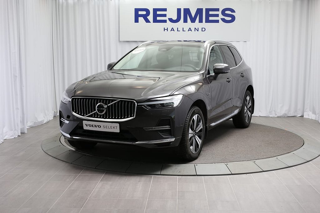 Volvo XC60 Recharge T6 II Plus Bright Dragkrok H/K 360 Läder