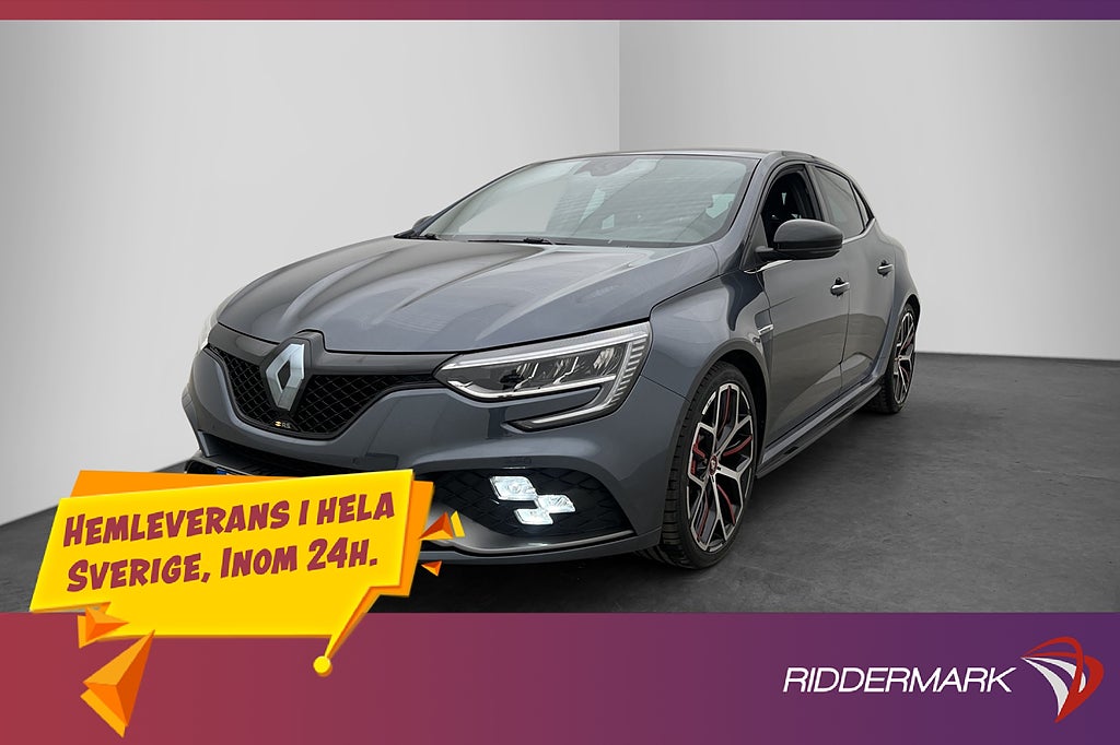 Renault Mégane RS 300hk Trophy Recaro Brembo HUD Cockpit