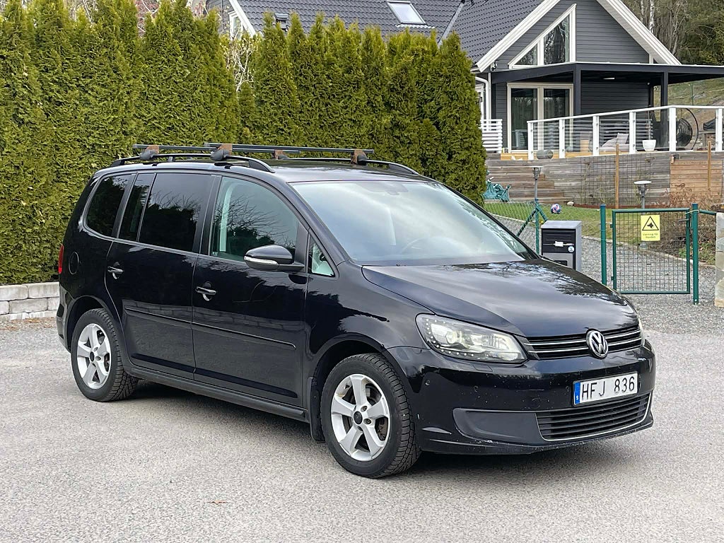 Volkswagen Touran 7-seater 2.0 TDI DPF, Masters, 2 brukare, 140hk, 2013