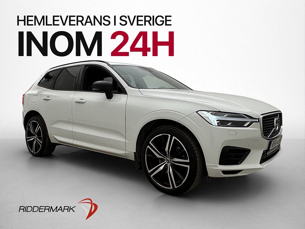 Volvo XC60 Recharge T8 AWD R-Design Pano Värmare Kamera Drag
