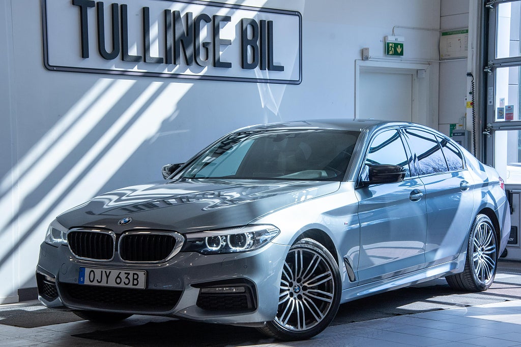 BMW 520d xDrive Sedan M Sport HiFi B-Kamera Drag Värmare 19" 