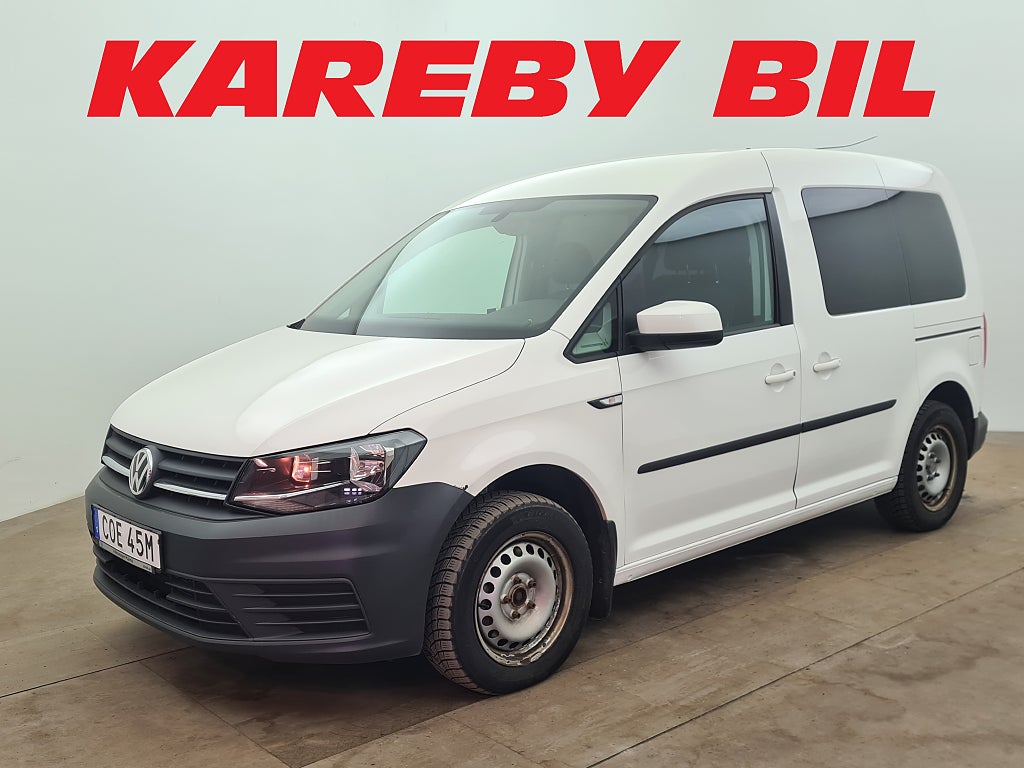 Volkswagen Caddy Combi 2.0 TDI DSG 102hk 5-sits Nybesiktigad