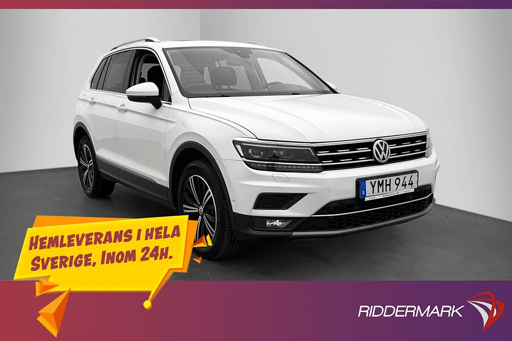 Volkswagen Tiguan TDI 4M 190hk GT Panorama Cockpit Dragkrok