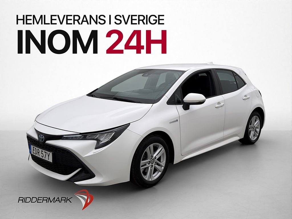 Toyota Corolla 122hk Hybrid Drag Kamera CarPlay 360kr Skatt