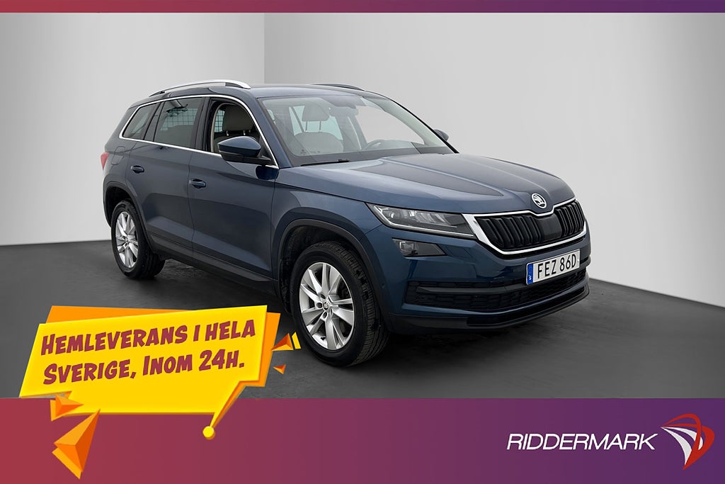 Skoda Kodiaq 4x4 190hk Businessline Cockpit Canton Värm Drag
