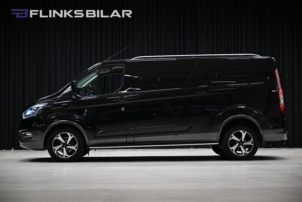 Ford transit Custom 170HK L2 Sport|Automat|Inredd|LED|Leasbar|SeUtr!