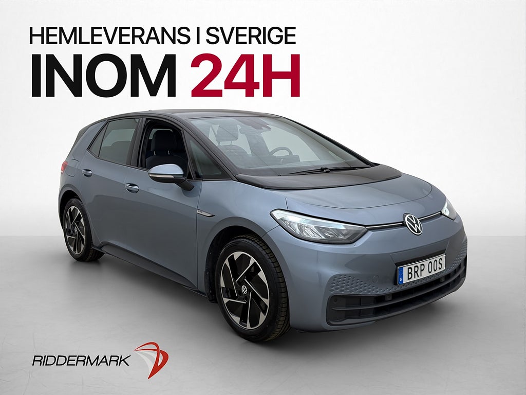 Volkswagen ID.3 Pro Performance Navigation CarPlay Rattvärme