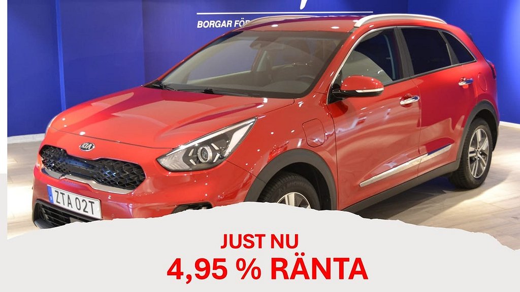 Kia Niro P-HEV (NU 4,95 % RÄNTA) 1,6 Plug-In-Hybrid 141hk Automat Advance