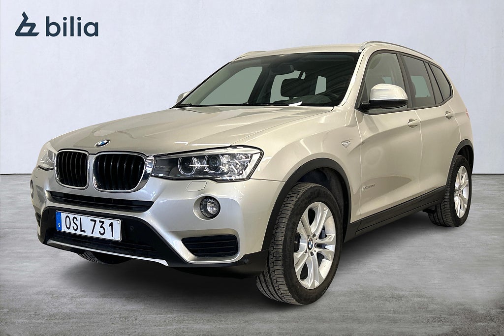 BMW X3 xDrive20d/värmare/Sportstol/Automat