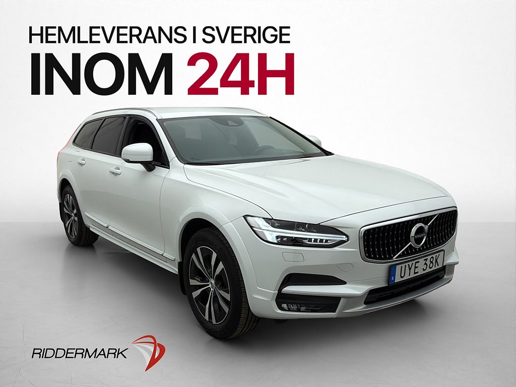 Volvo V90 Cross Country T5 250hk AWD Värm Kamera Dragkrok