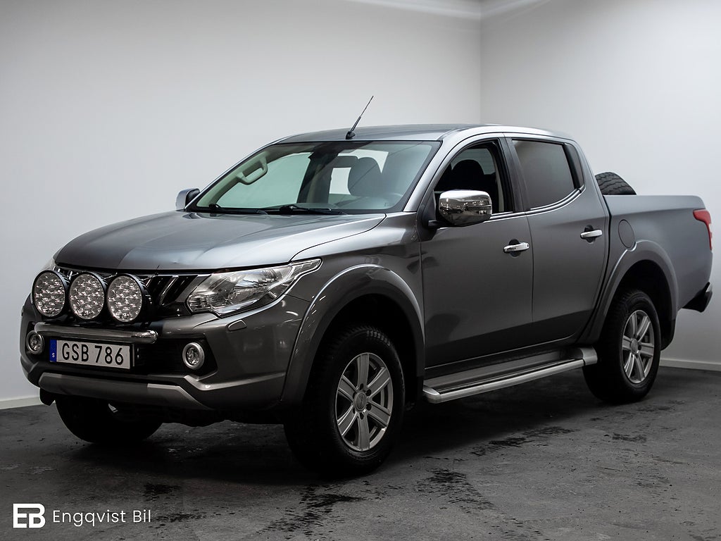 Mitsubishi L200 Dubbelhytt 2.4 DI-D MIVEC SS-4WD-II / MOMS / DVÄRMARE