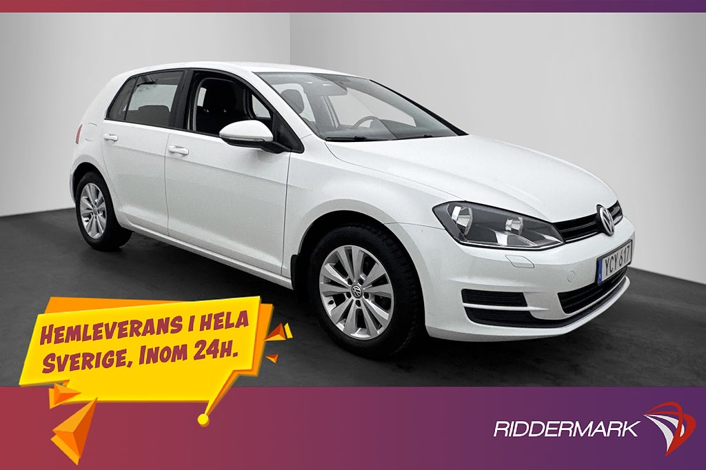 Volkswagen Golf 1.2 TSI 110hk Adp-farthållare Bluetooth