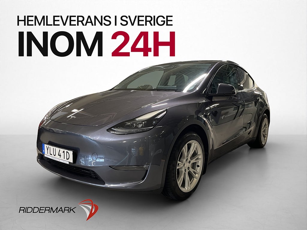 Tesla Model Y Long Range AP Värmepump Rattvärme  En-Brukare