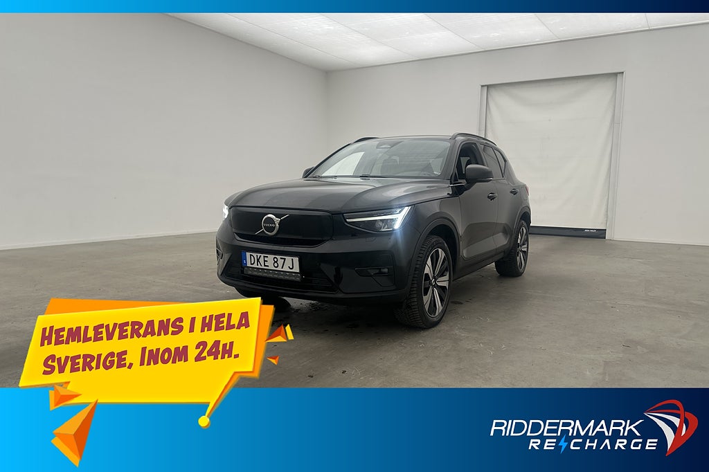 Volvo XC40 Recharge Twin motor Plus Dragkrok Värmare Kamera