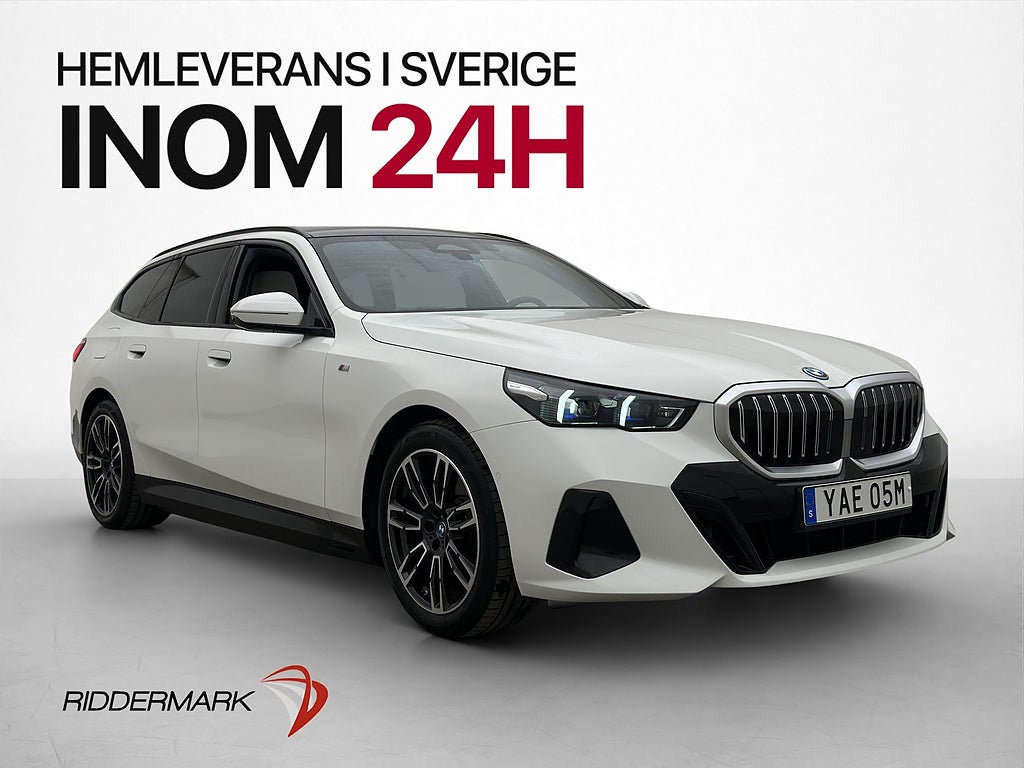 BMW 530e xDrive Touring M Sport Pano Läder Drag Adaptiv LED