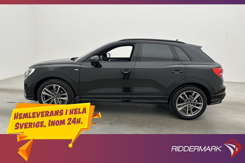 Audi Q3 35 TFSI 150hk S-Line Cockpit Blackoptik Värmare