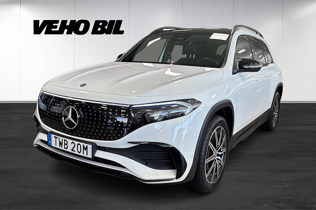 Mercedes-Benz EQB 250+ AMG Line | 7-sits | Panorama | Backkamera | 