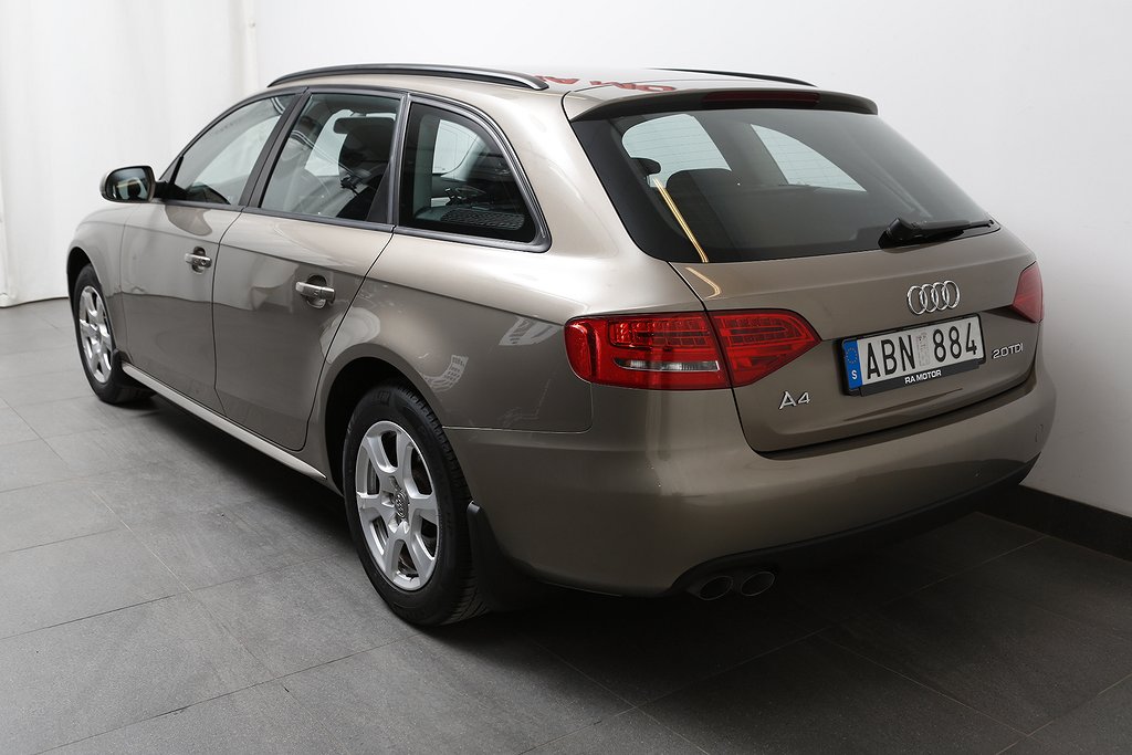 Audi A4 2,0 TDI 143hk Proline Avant Nybesik Motorv Dragkrok 2010