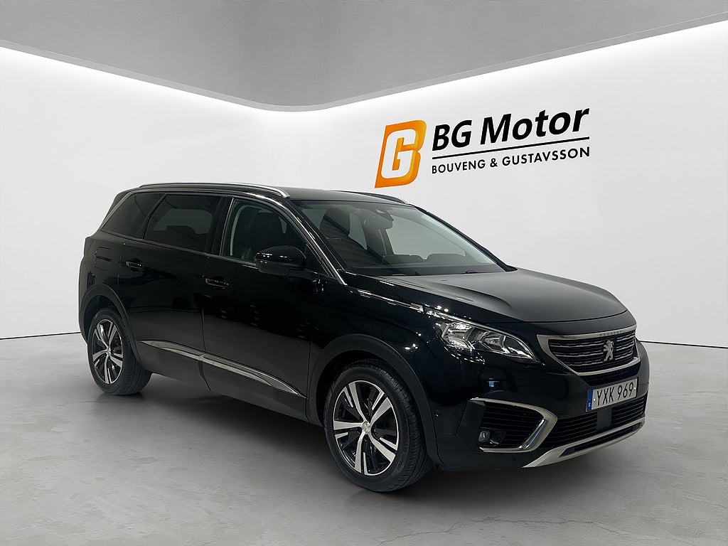 Peugeot 5008 1.2 PureTech 131HK Aut Allure Elstol/Backkamera