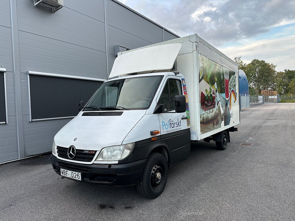 Mercedes-Benz Sprinter 316 CDI Chassi Cab Automat,Nybesiktad