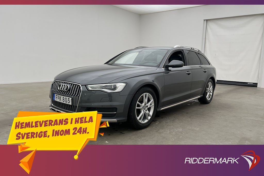 Audi A6 allroad 3.0 TDI Q Sport Edt Luftfj Pano BOSE Skinn