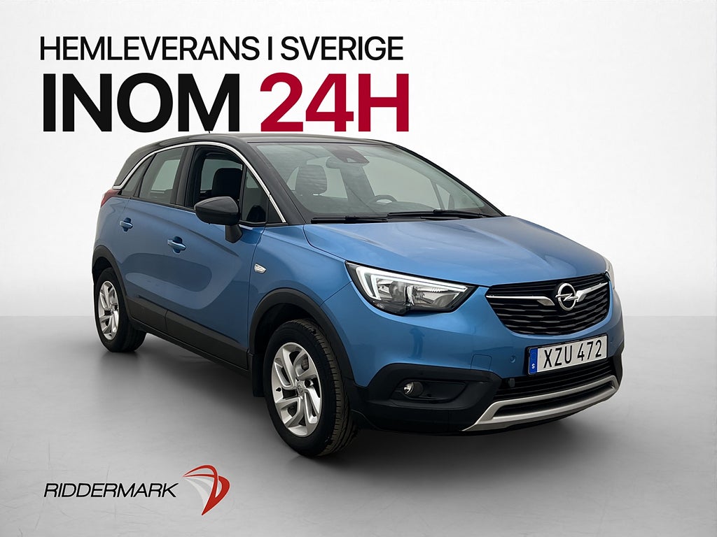 Opel Crossland X 1.2 Turbo Dynamic M-Värm Kamera Halvskinn