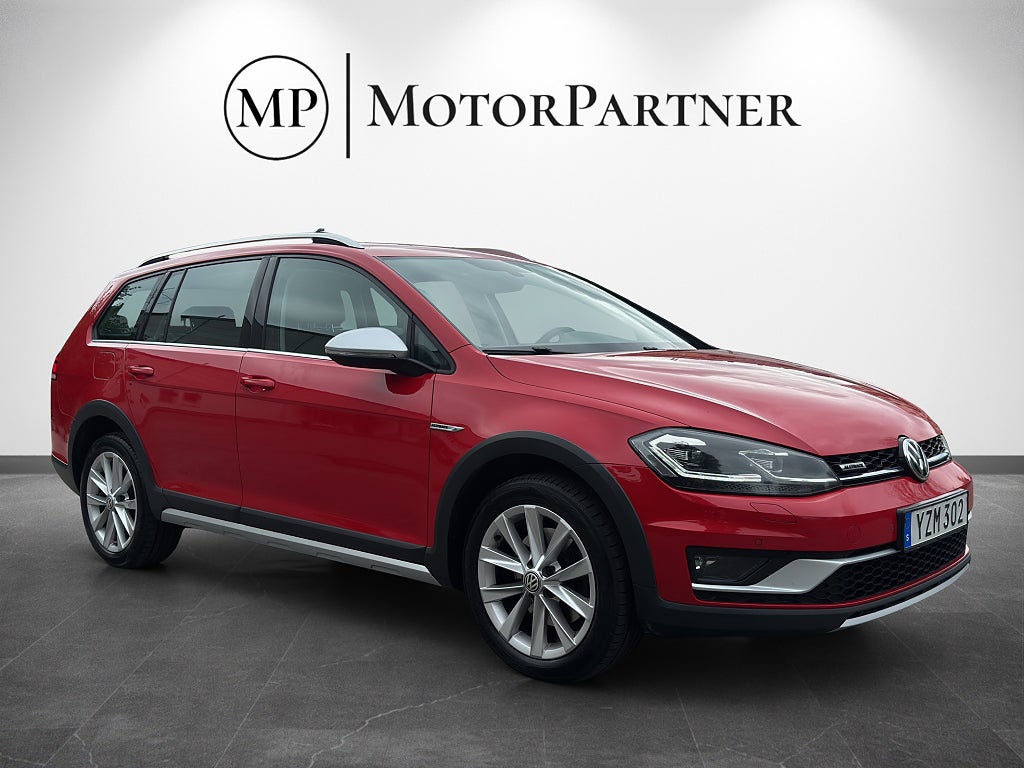 Volkswagen Golf Alltrack 2.0 TDI DPF BMT 4Motion Dragkrok Automat Värmare Euro 6