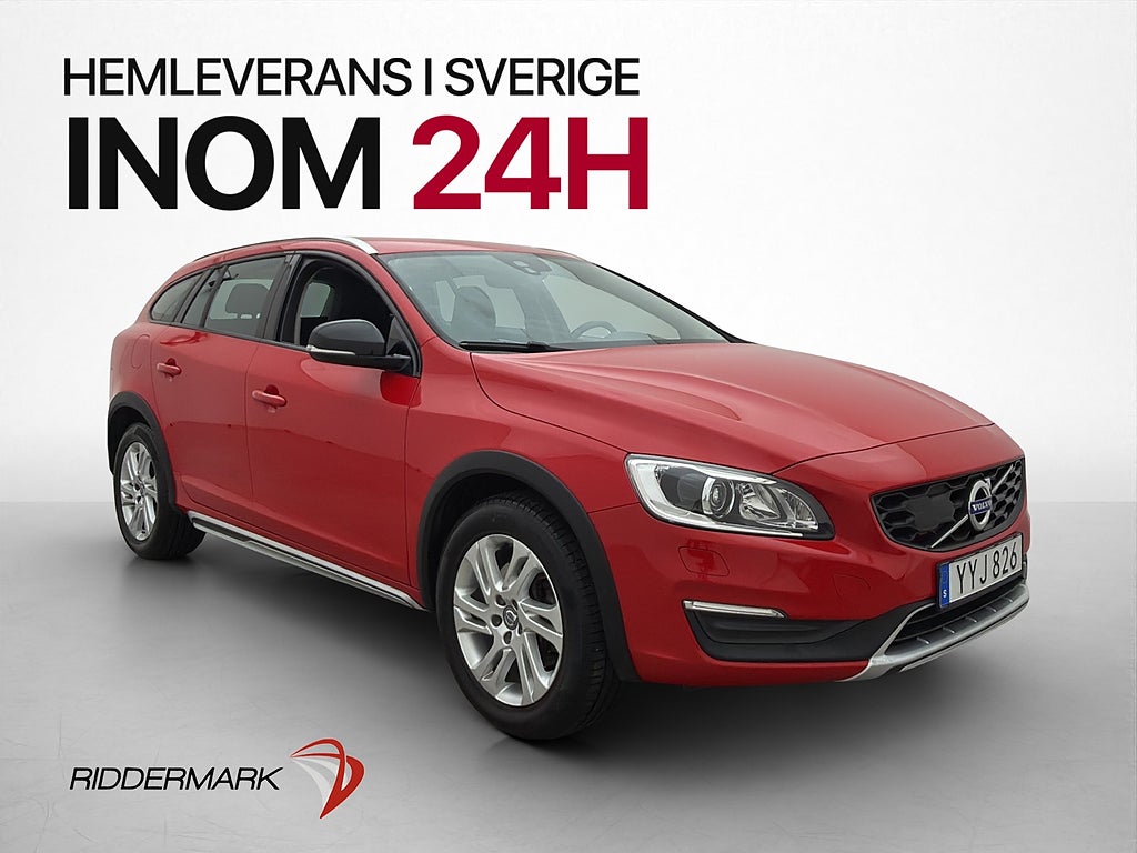 Volvo V60 Cross Country D4 AWD Classic Drag Kamera 1-Brukare