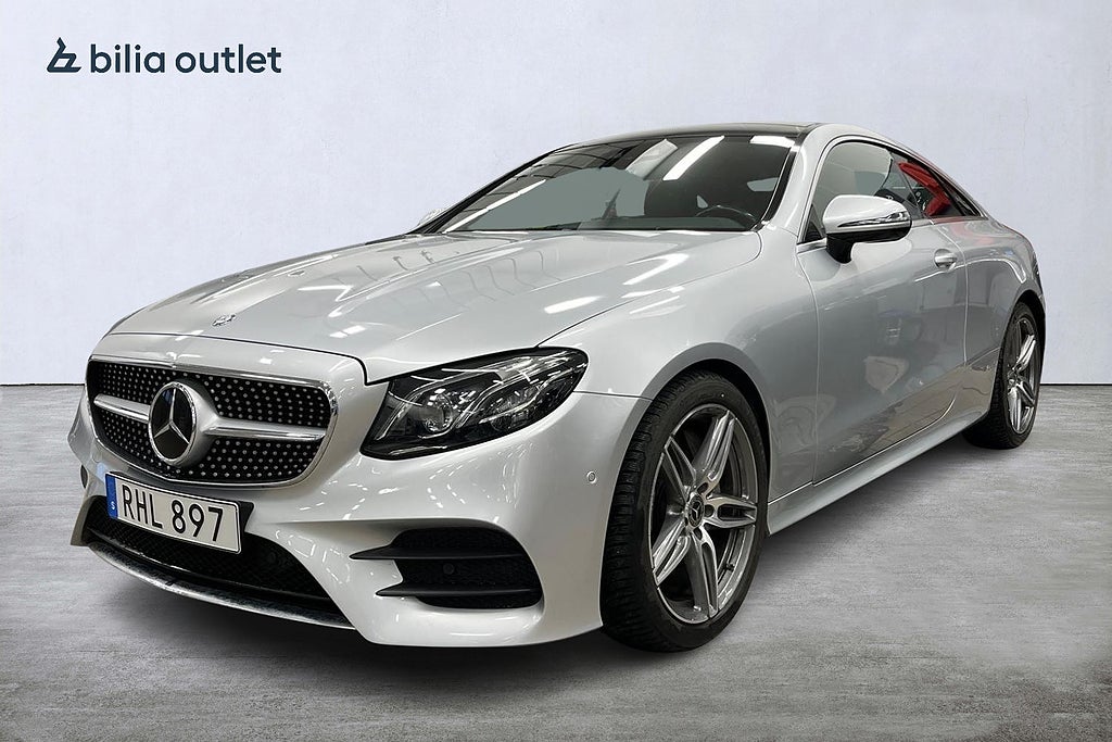 Mercedes-Benz E 300 Coupé AMG 245hk Backkamera Navigation