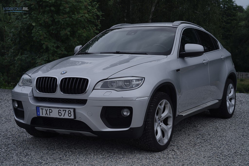 BMW X6 xDrive30d M SPORT NAV LED STRÅLKASTARE DRAGKROK NYBES