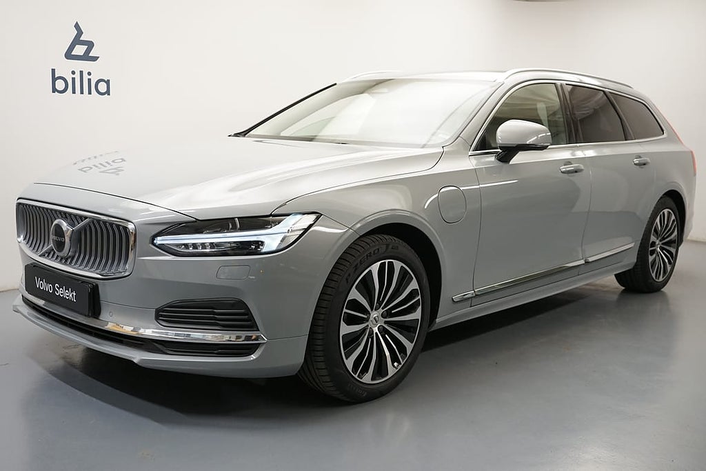 Volvo V90 Recharge T6 Core Edition, Dragkrok, Baklucka el...