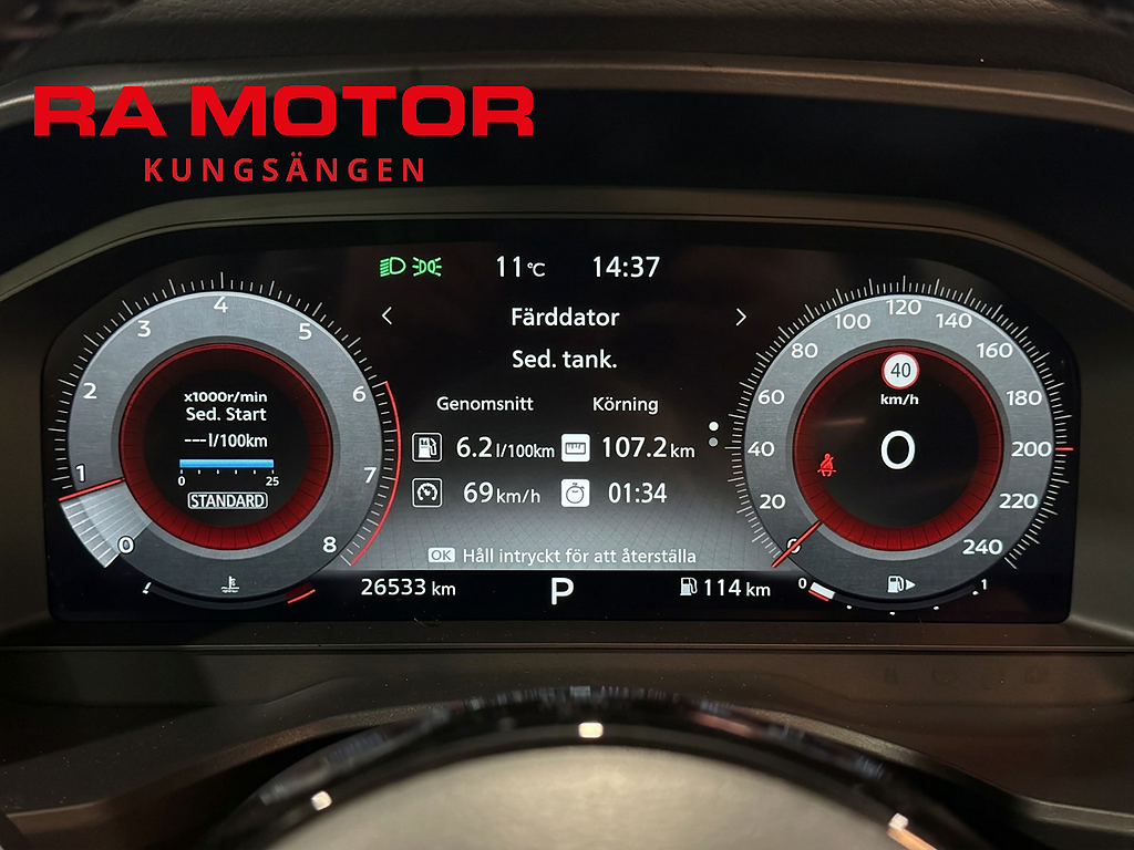 Nissan Qashqai 1.3 158hk N-Connecta | 360º | Navi | Adapt-Farth | Moms 2023