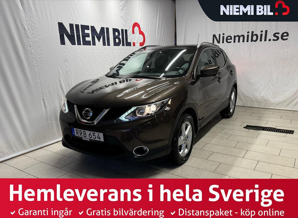 Nissan Qashqai 1.5 dCi Dragkrok 360° Kamera Navi Pano S&V