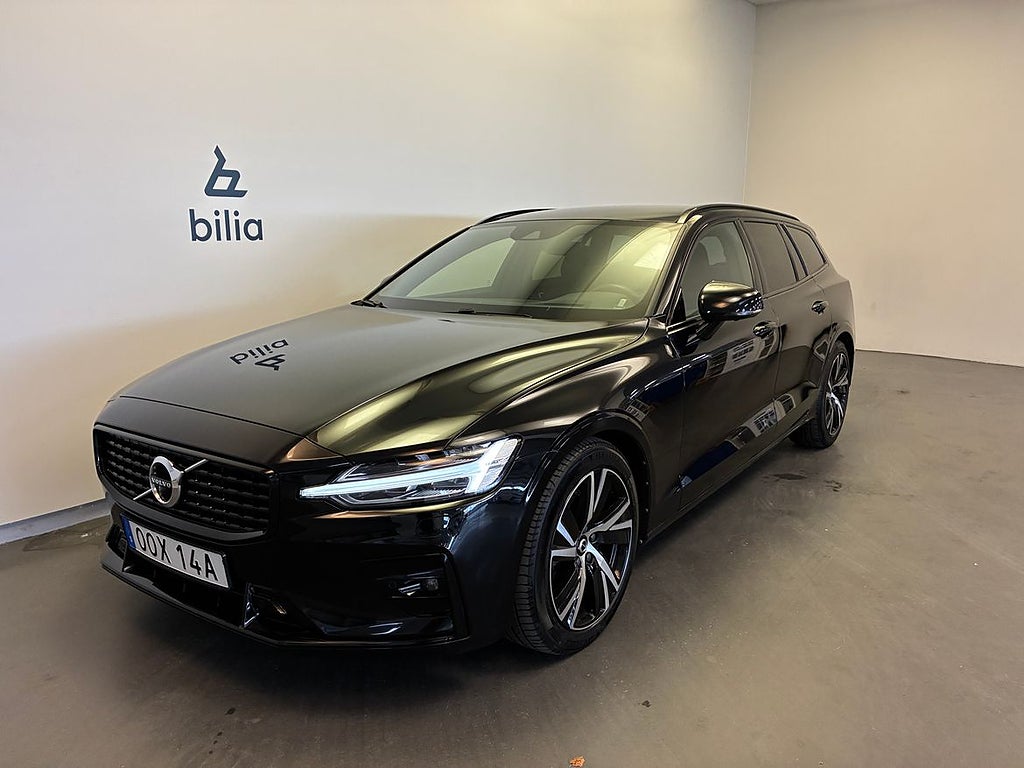 Volvo V60 B4 Diesel R-Design / Dragkrok / Keyless / 360 K...