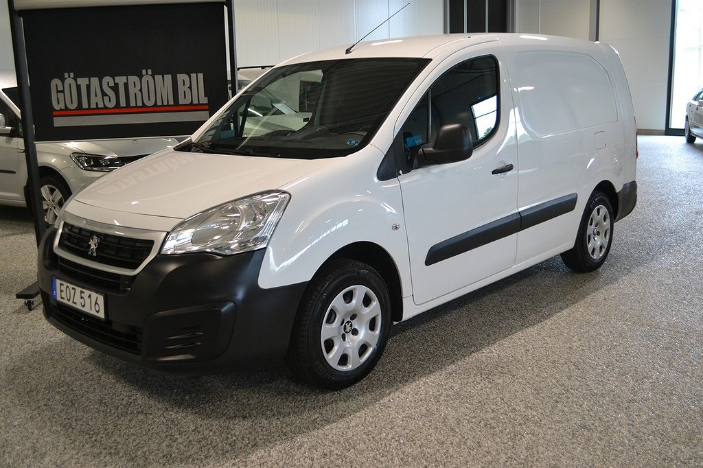 Peugeot Partner 1.6 HDi 99Hk Lång/Drag,Värmare,5600Mil