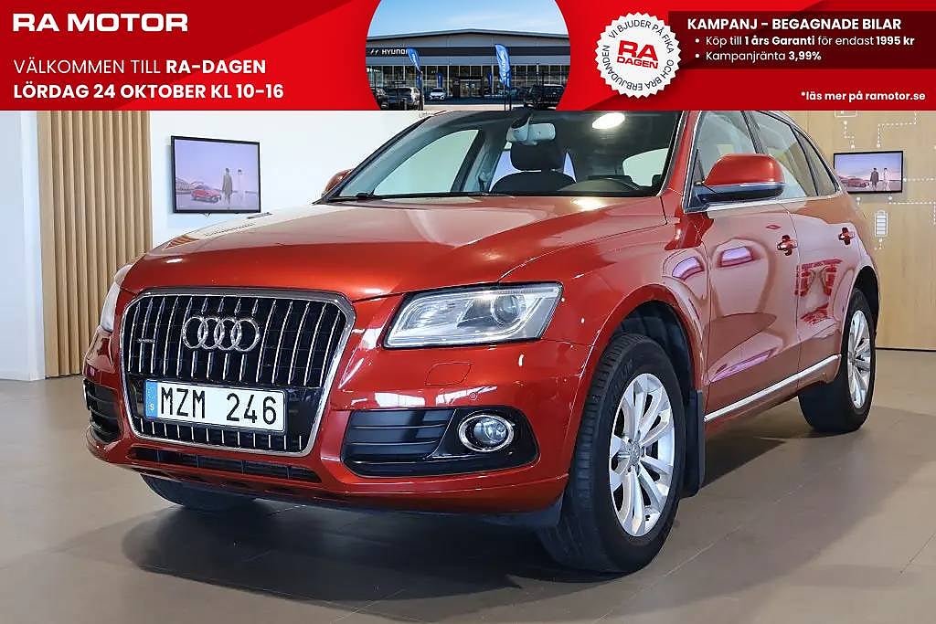 Audi Q5 2.0 TFSI 225HK Quattro AUT Design-PKT Drag Värmare PDC 2013