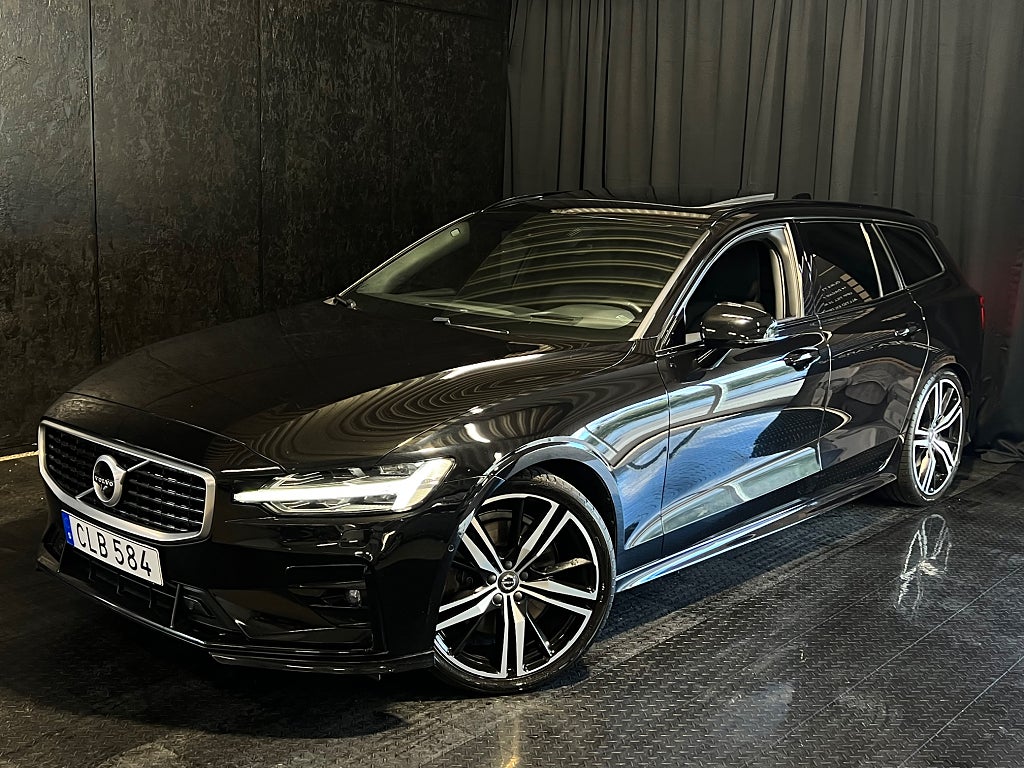 Volvo V60 T6 AWD 310hk R-Design/Pano/Drag/360Kam