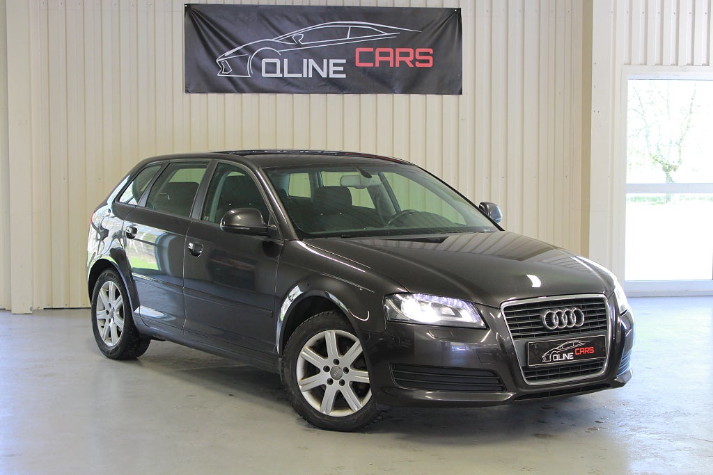 Audi A3 Sportback 1.6 TDI Attraction, Comfort Euro 5/Kamremsbytet-Nyserv