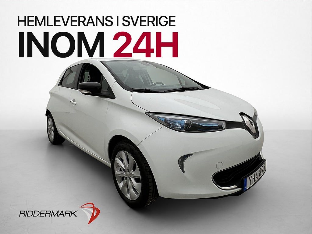 Renault Zoe 22 kWh Friköpt Intens Kamera Bluetooth