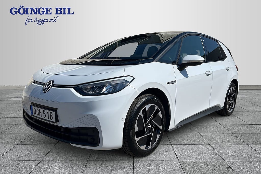 Volkswagen ID.3 Pro Performance 204hk Lågmil/ Kamera/ Navi