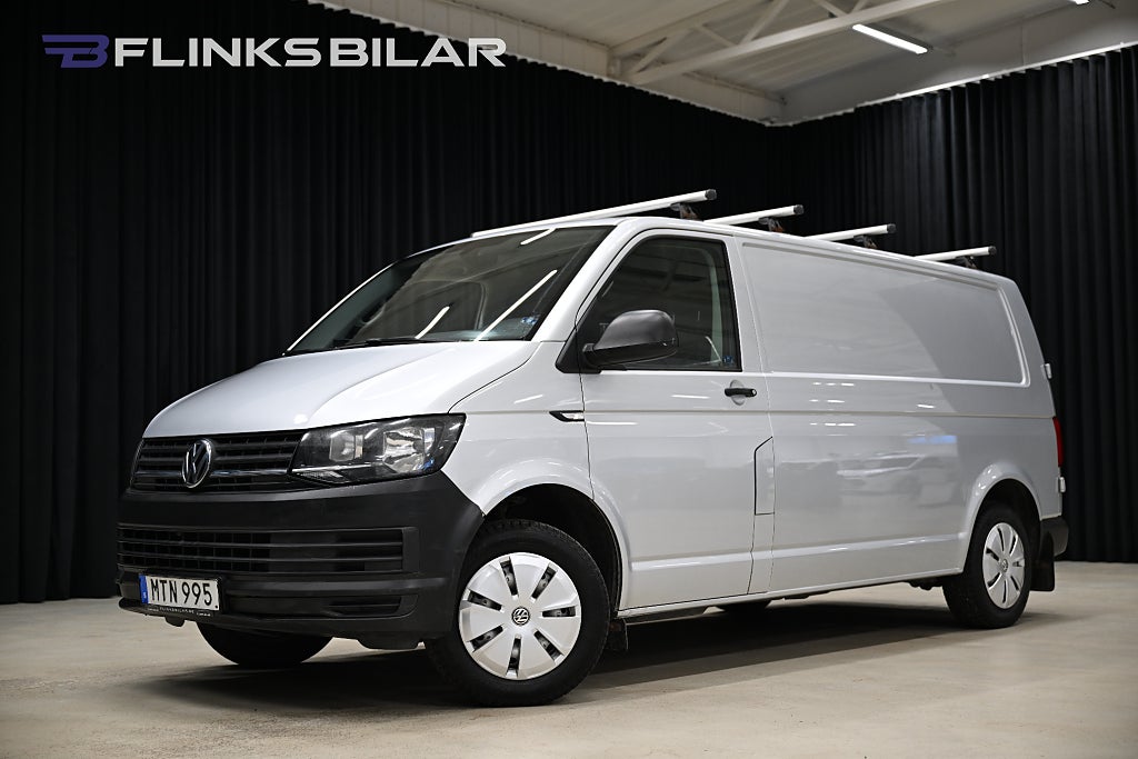 Volkswagen Transporter DSG 140HK L2|Nedlackad|Drag|Värmare|EnÄgare|Leasvar