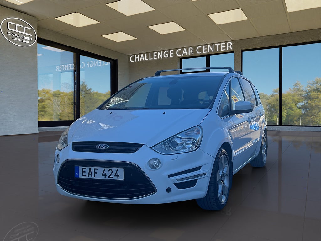 Ford S-Max 2.0TDCi Powershift Business,7sits, Full servicehistorik