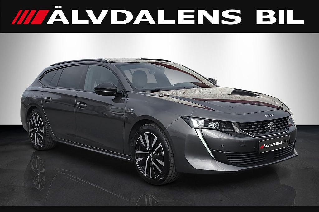 Peugeot 508 SW GT Hybrid 224hk/ GPS/ Drag/ Backkamera