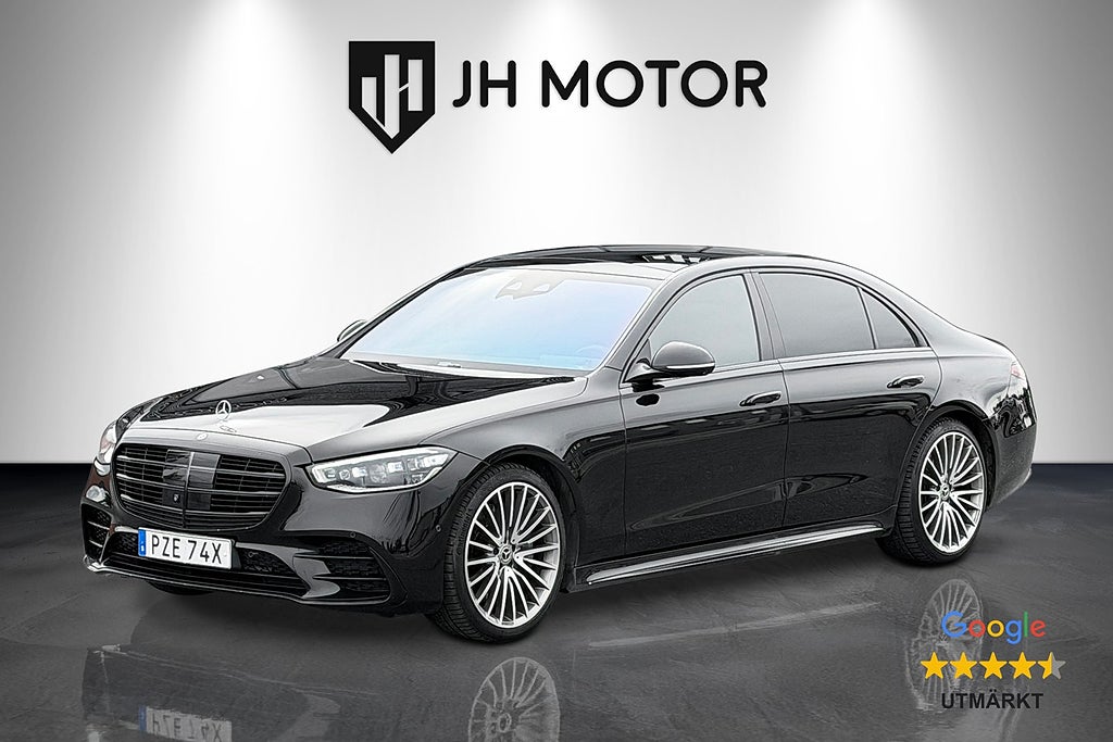 Mercedes-Benz S 400d Lång 4MATIC AMG Sport 330hk VÄRMARE/Burmester