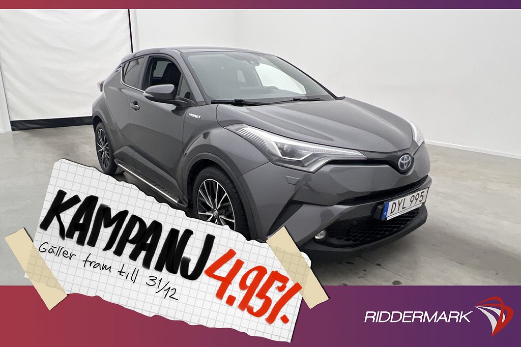 Toyota C-HR Hybrid 122hk Executive JBL Kame 4,95% Ränta