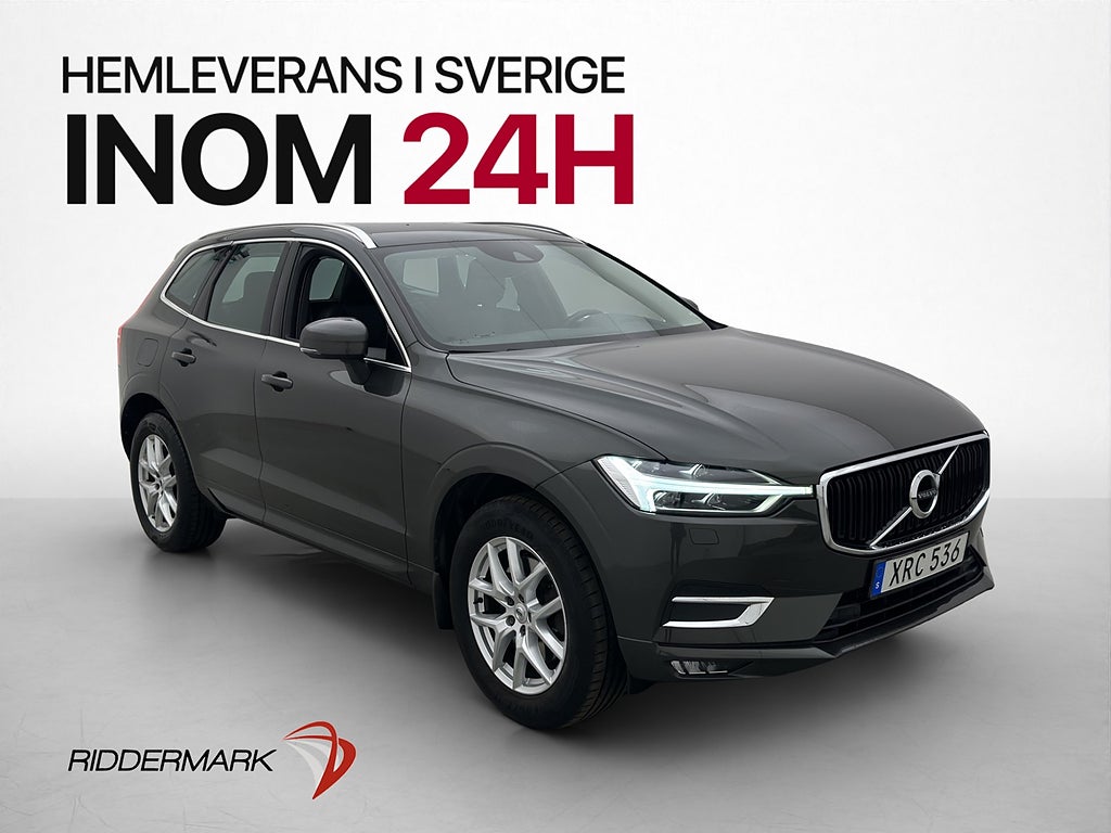 Volvo XC60 D4 190hk Momentum VOC Dragkrok Kamera CarPlay