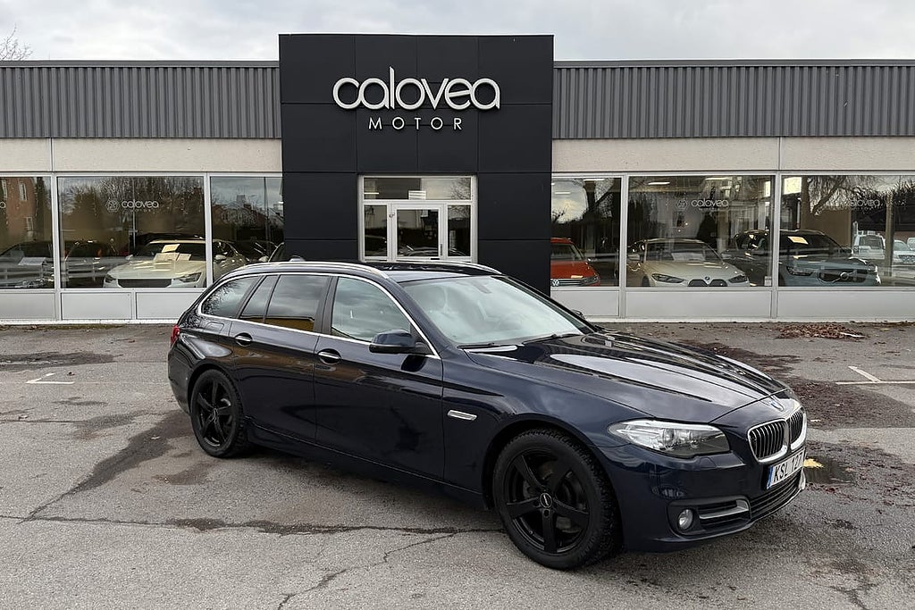 BMW 520 d xDrive Touring 190 hk Automat - Dragkrok, Helskinn