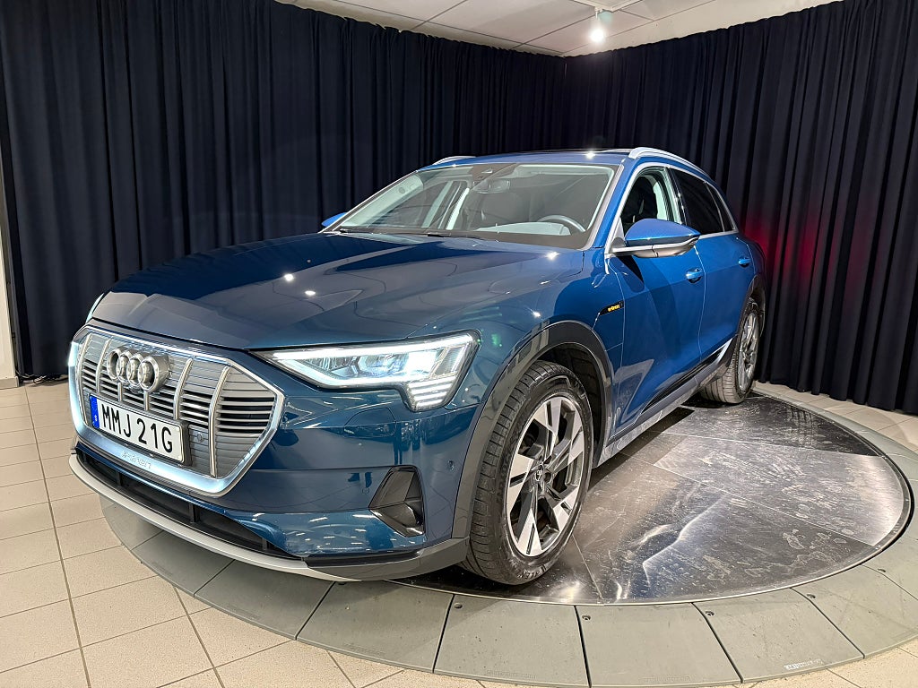 Audi E-Tron 55 quattro Drag B&O 360-kamera Pano Matrix 