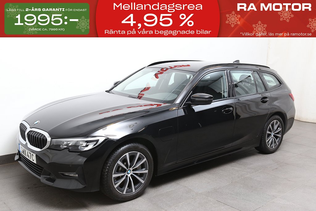 BMW 330e PHEV Touring Sport line Aut Navi Leasbar